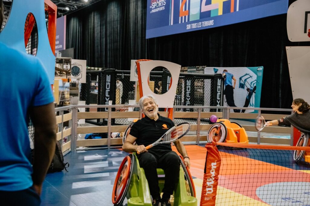 Salon des Sports et Parasports - Tennis fauteuil