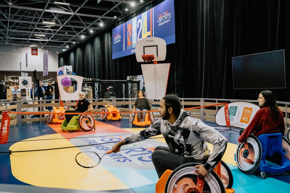 Salon des Sports et Parasports – Tennis fauteuil