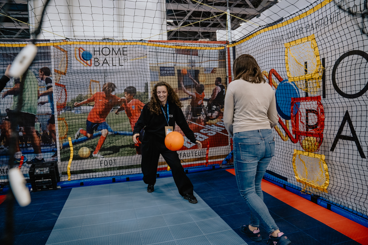 Salon des Sports et Parasports – Jeu de ballon