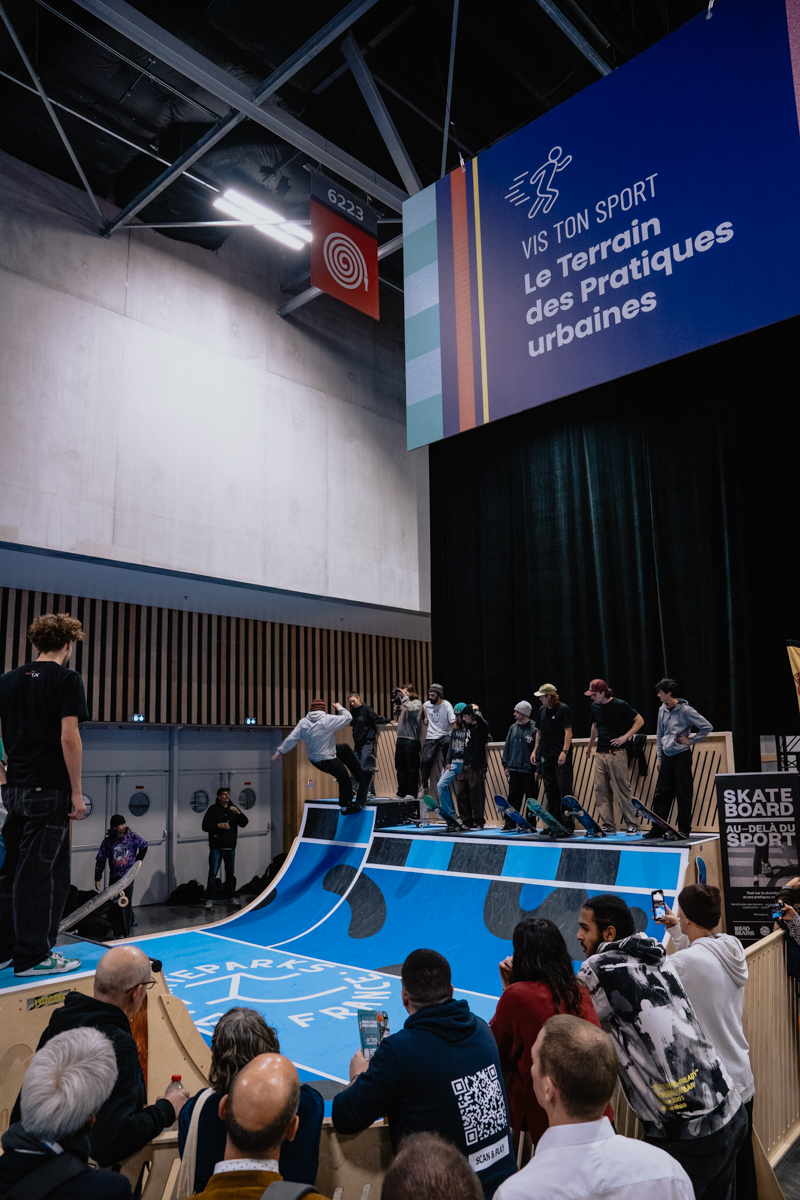 Salon des Sports et Parasports – Rampe de skate